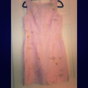 Pink Floral Dress - Size 8